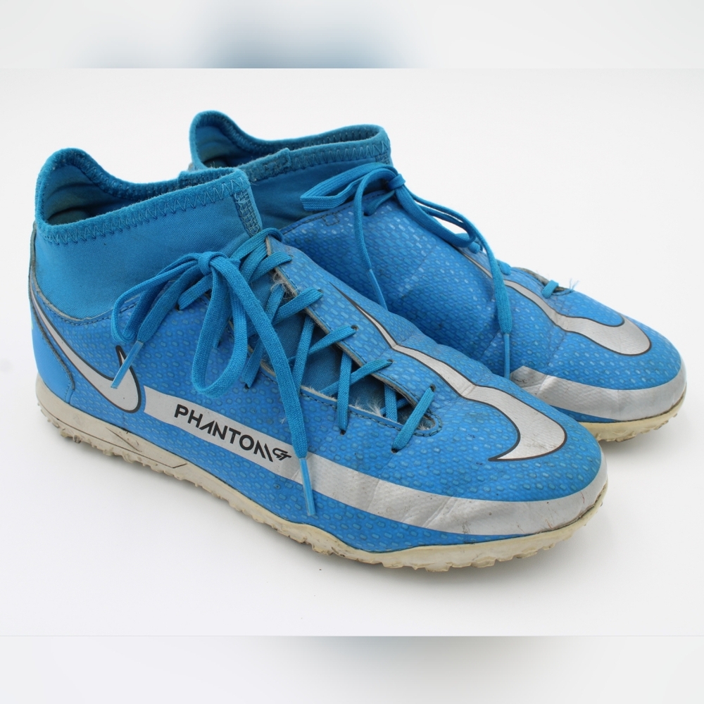 Nike Jr. Phantom GT Club Dynamic Fit TF Kids' Soccer Cleats (Size 5.5Y)